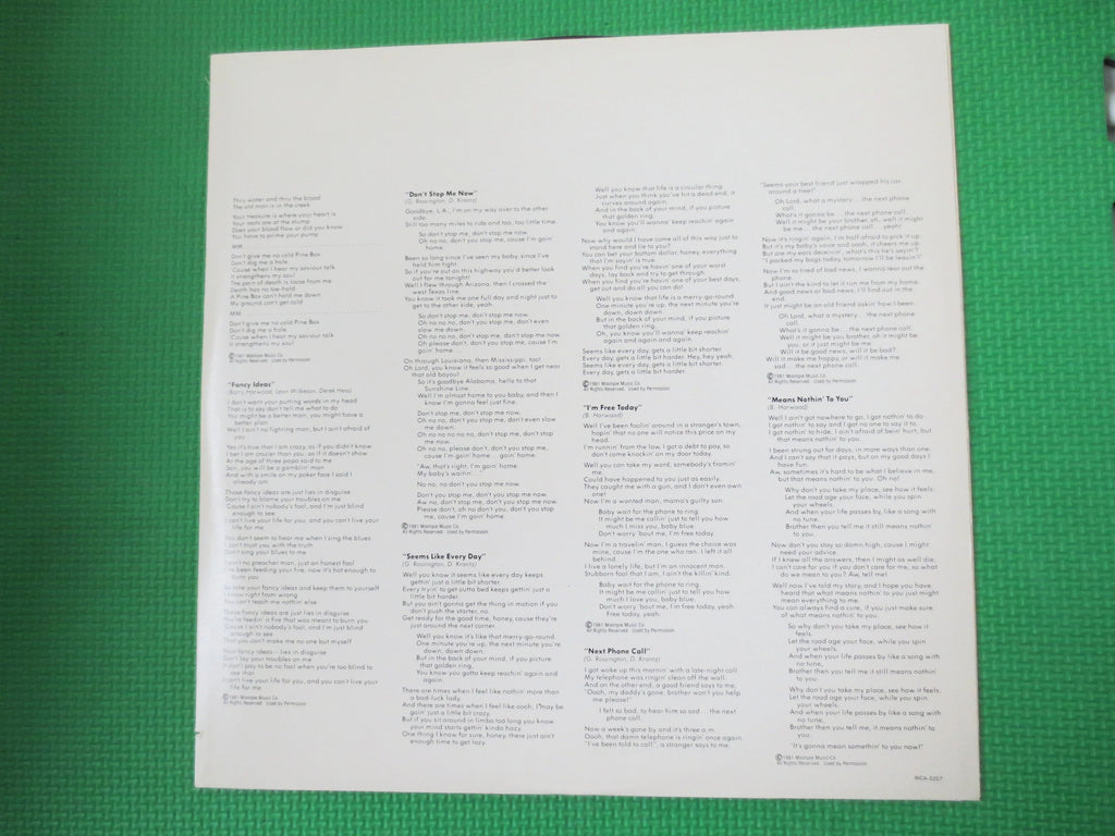 Rossington Collins Band – This Is the Way (1981) Vinyl LP