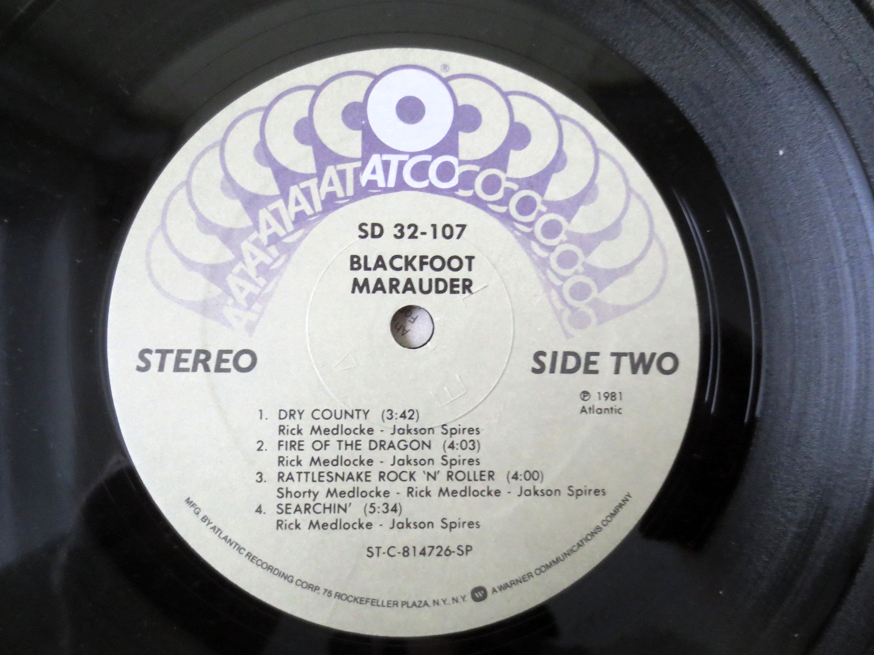 Blackfoot – Marauder (1981) Vinyl LP