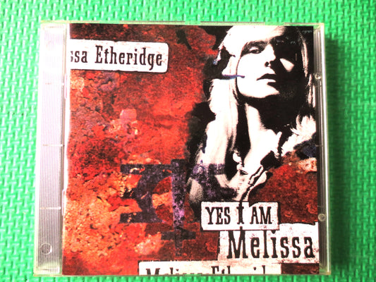 MELISSA ETHERIDGE, YES I Am, Melissa Etheridge Cd, Blues Rock Cd, Rock Cd, Classic Rock Cd, Rock Lp, Cds, 1993 Compact Disc