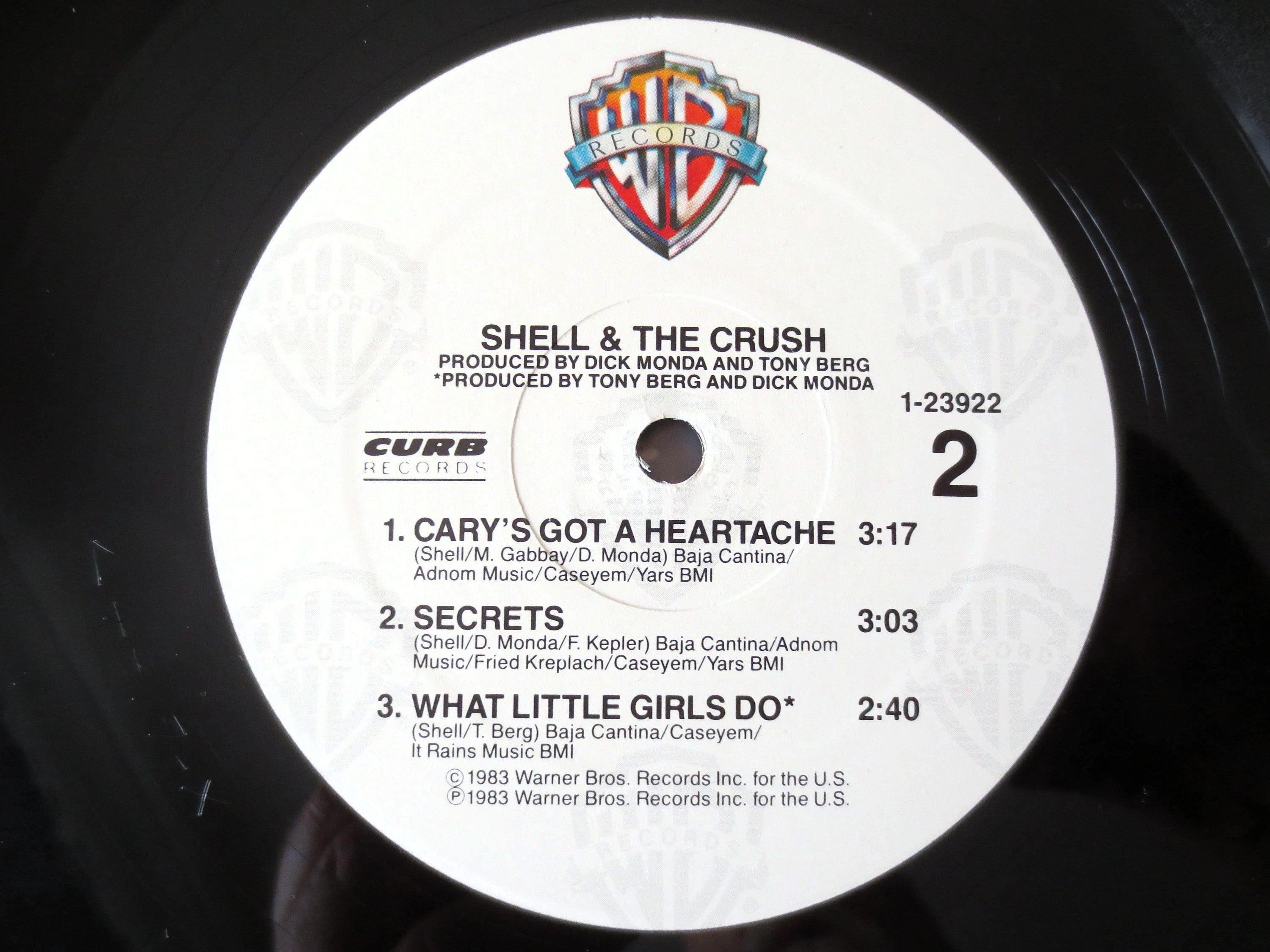 Shell and the Crush – Popular Girl (1983) Vinyl LP