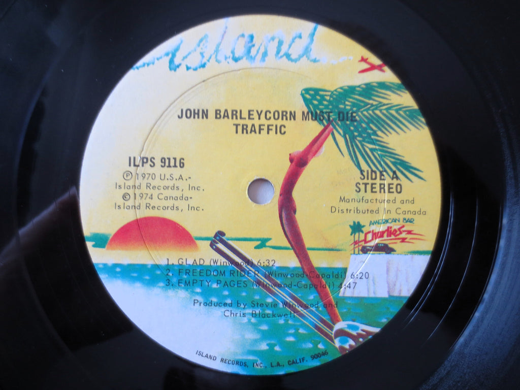 Traffic – John Barleycorn Must Die (1987) Vinyl LP