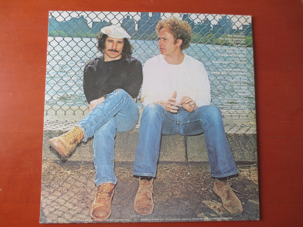 Simon & Garfunkel Greatest Hits Vinyl Record - 1972 Vintage Album