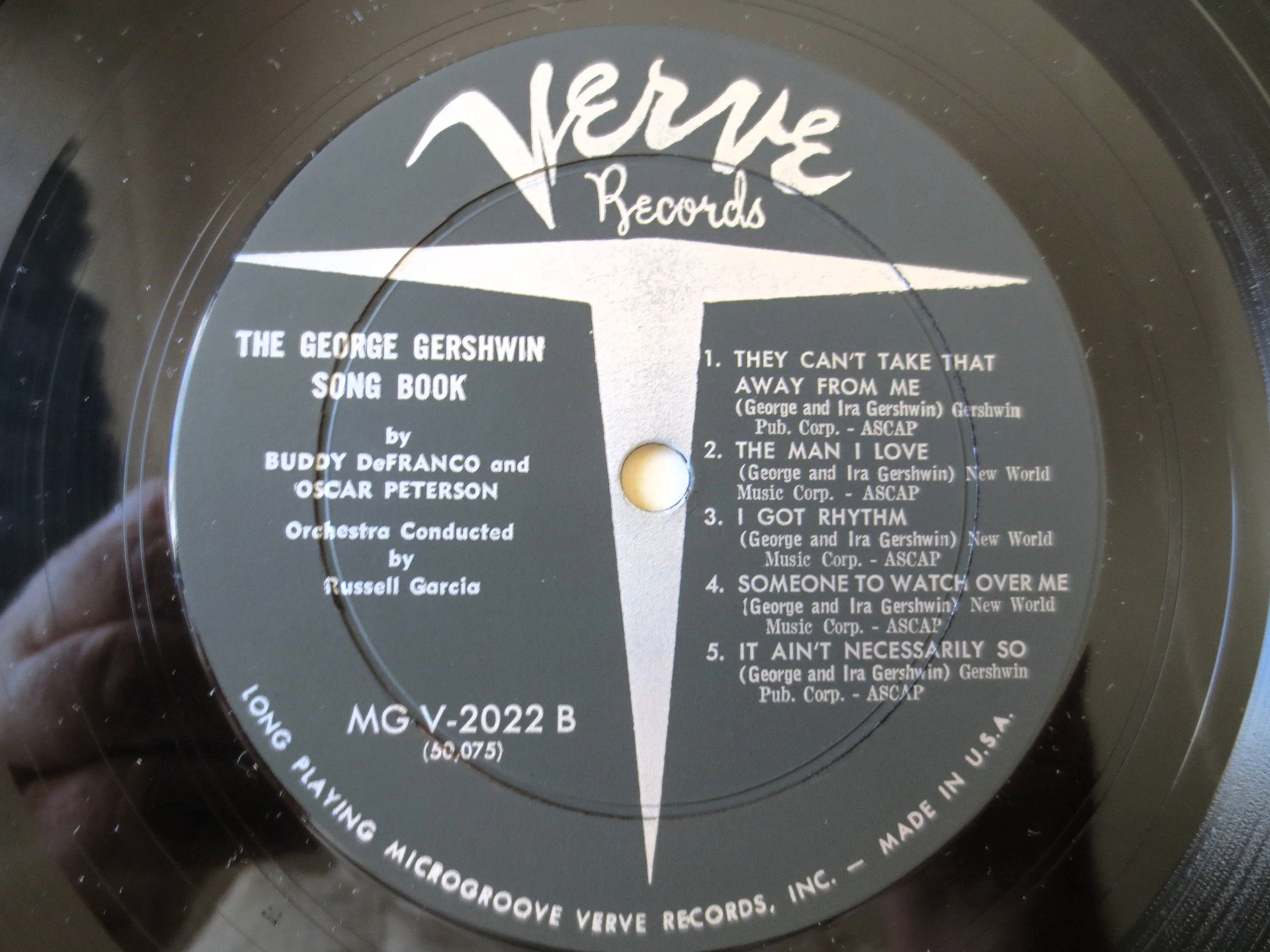 OSCAR PETERSON, George GERSHWIN, Jazz Records, Vintage Vinyl, Record Vinyl, Records, Vinyl Records, Vinyl Lps, 1956 Records