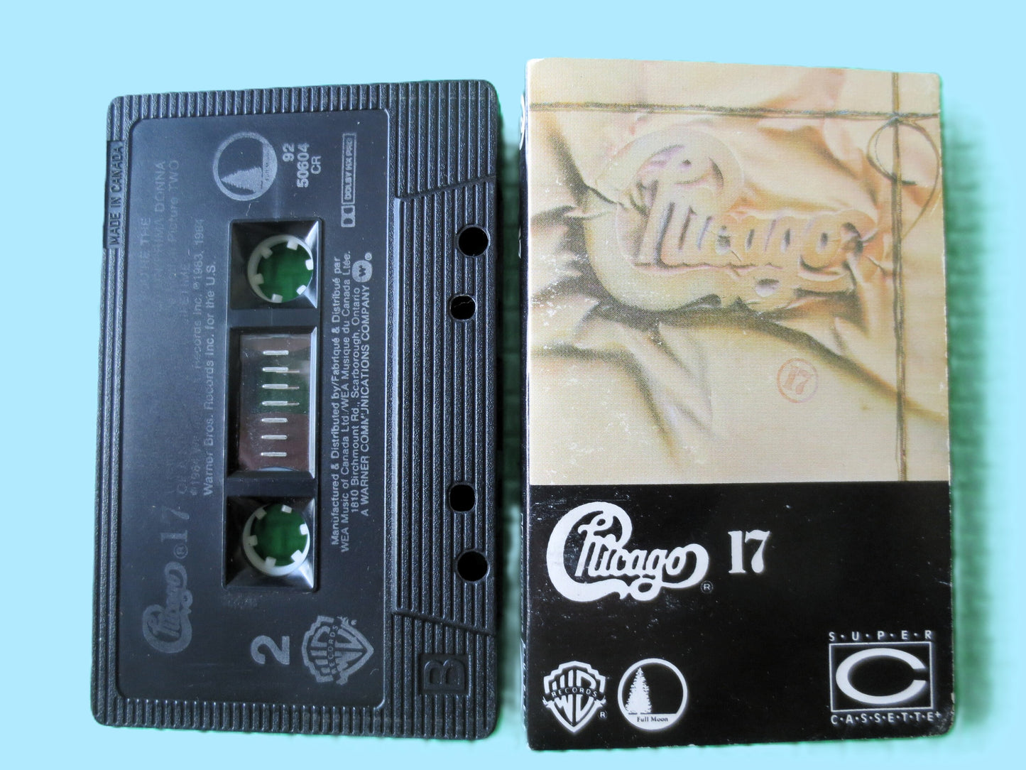 CHICAGO 17, 1984 Cassette Tape, Vintage CHICAGO Album