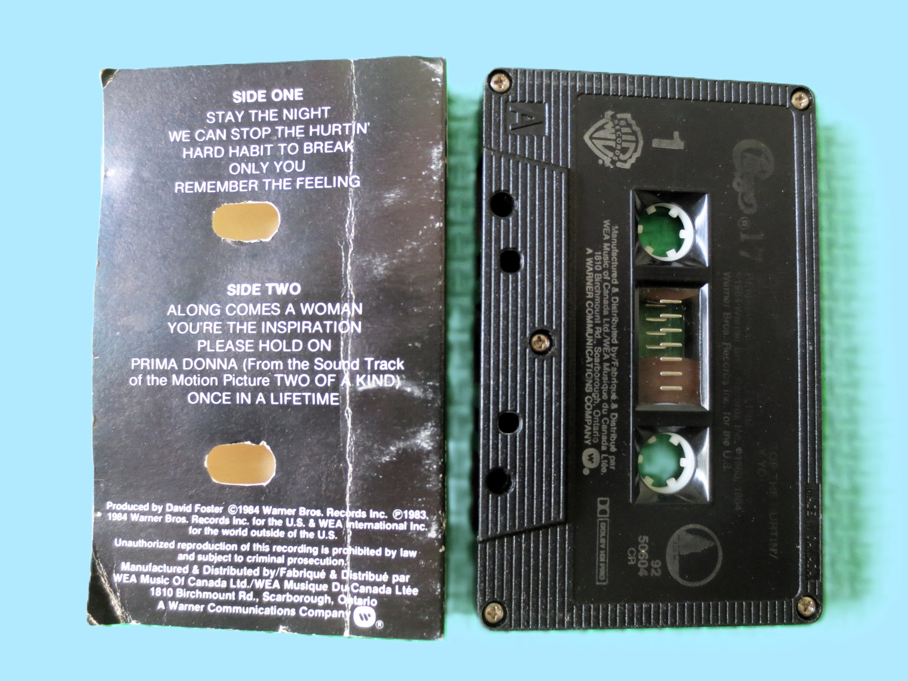 Chicago – Chicago 17 (1984) Cassette