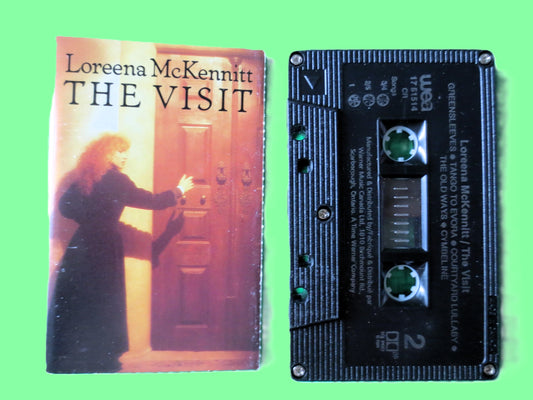 LOREENA MCKENNITT, The VISIT, Celtic Music, 1991 Cassette Tape, Vintage Cassette