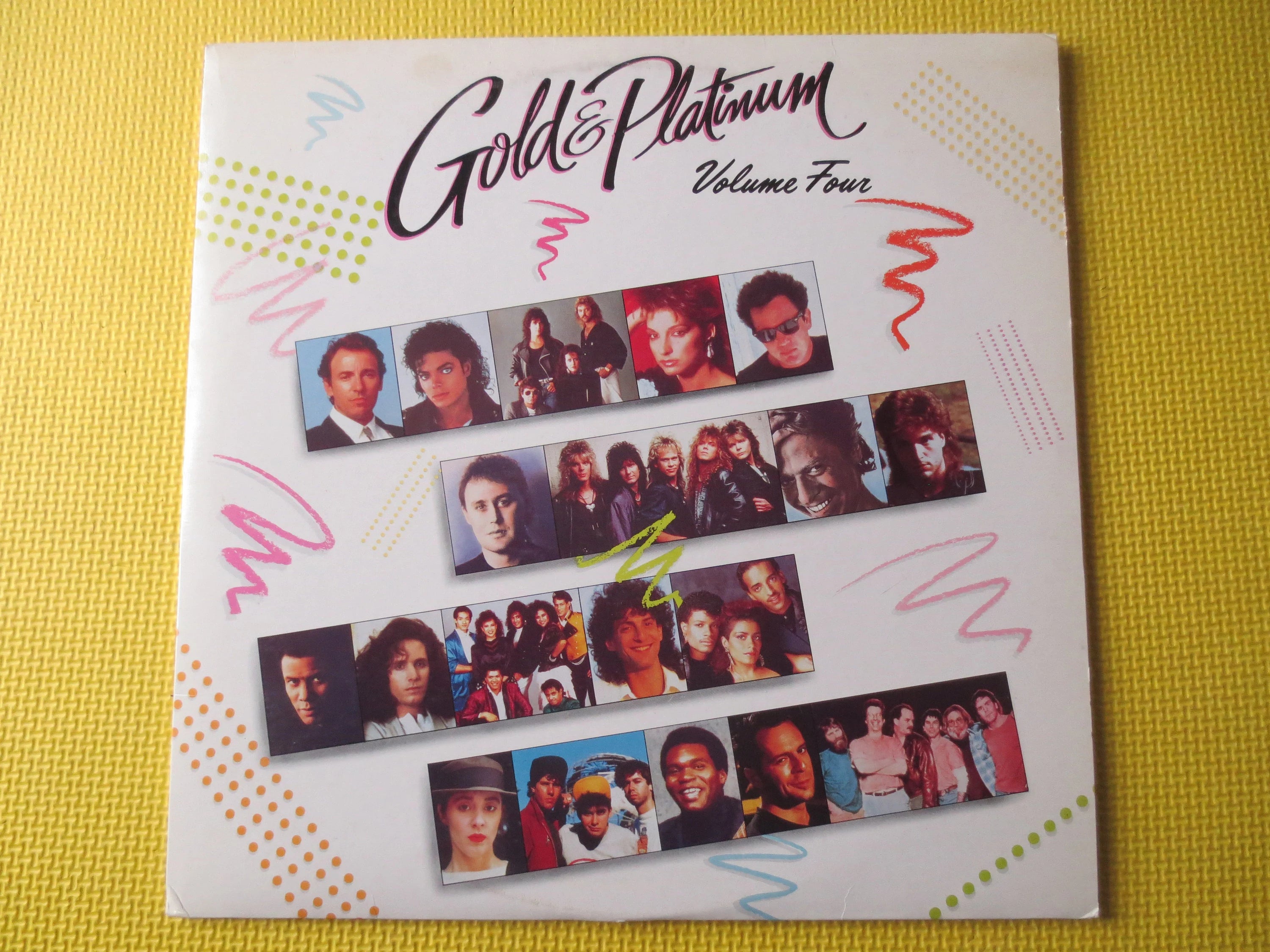 GOLD and PLATINUM, Volume Four, Vintage Album, 1987 Record, Vinyl Lp
