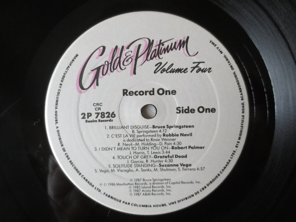 Various Artists – Gold and Platinum Vol. 4 (1988) 2xLP