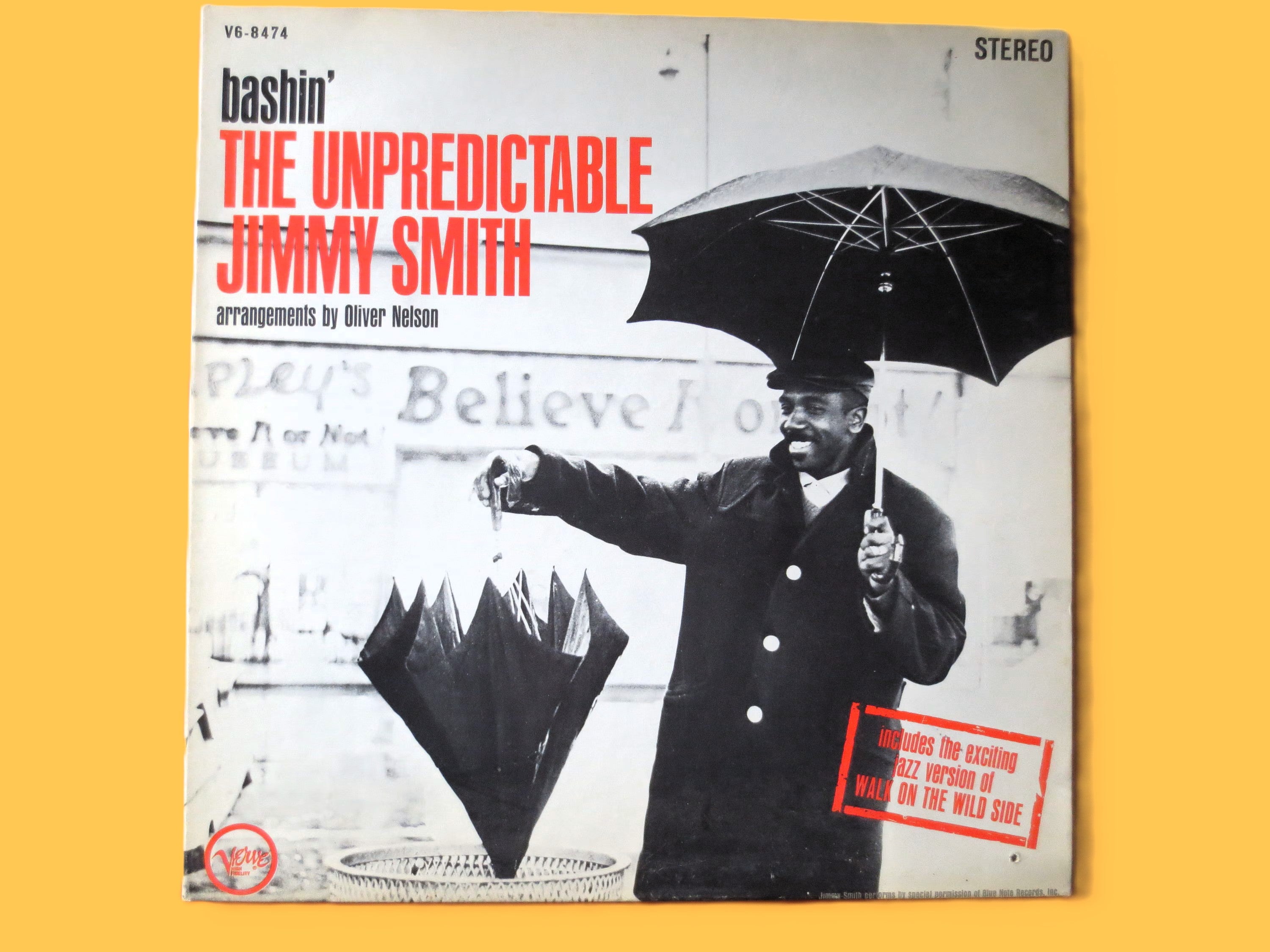 Jimmy Smith – Bashin': The Unpredictable Jimmy Smith (1962) Vinyl LP