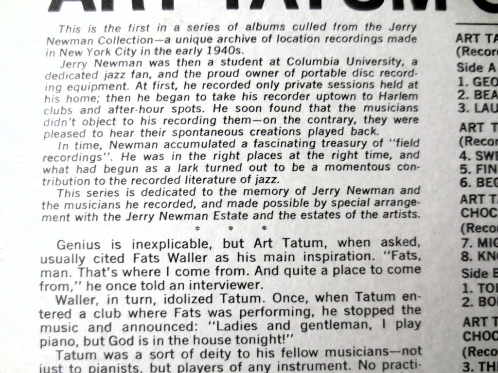Art Tatum – God Is in the House (1972) Vinyl LP