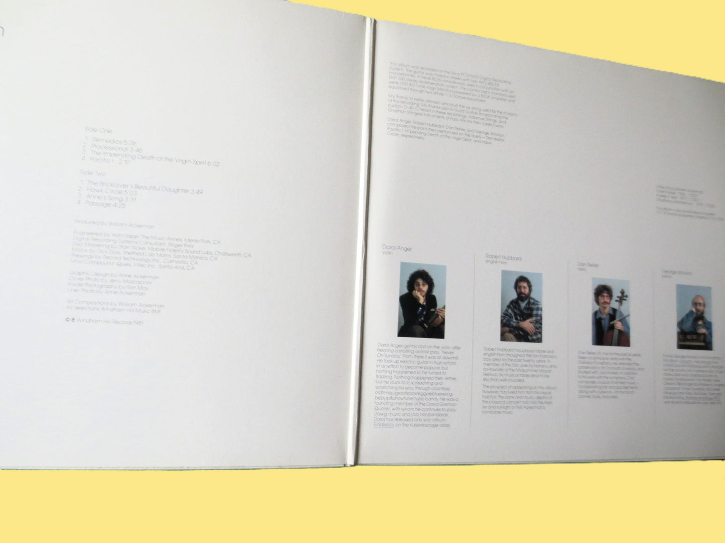 William Ackerman – Passage (1981) Vinyl LP