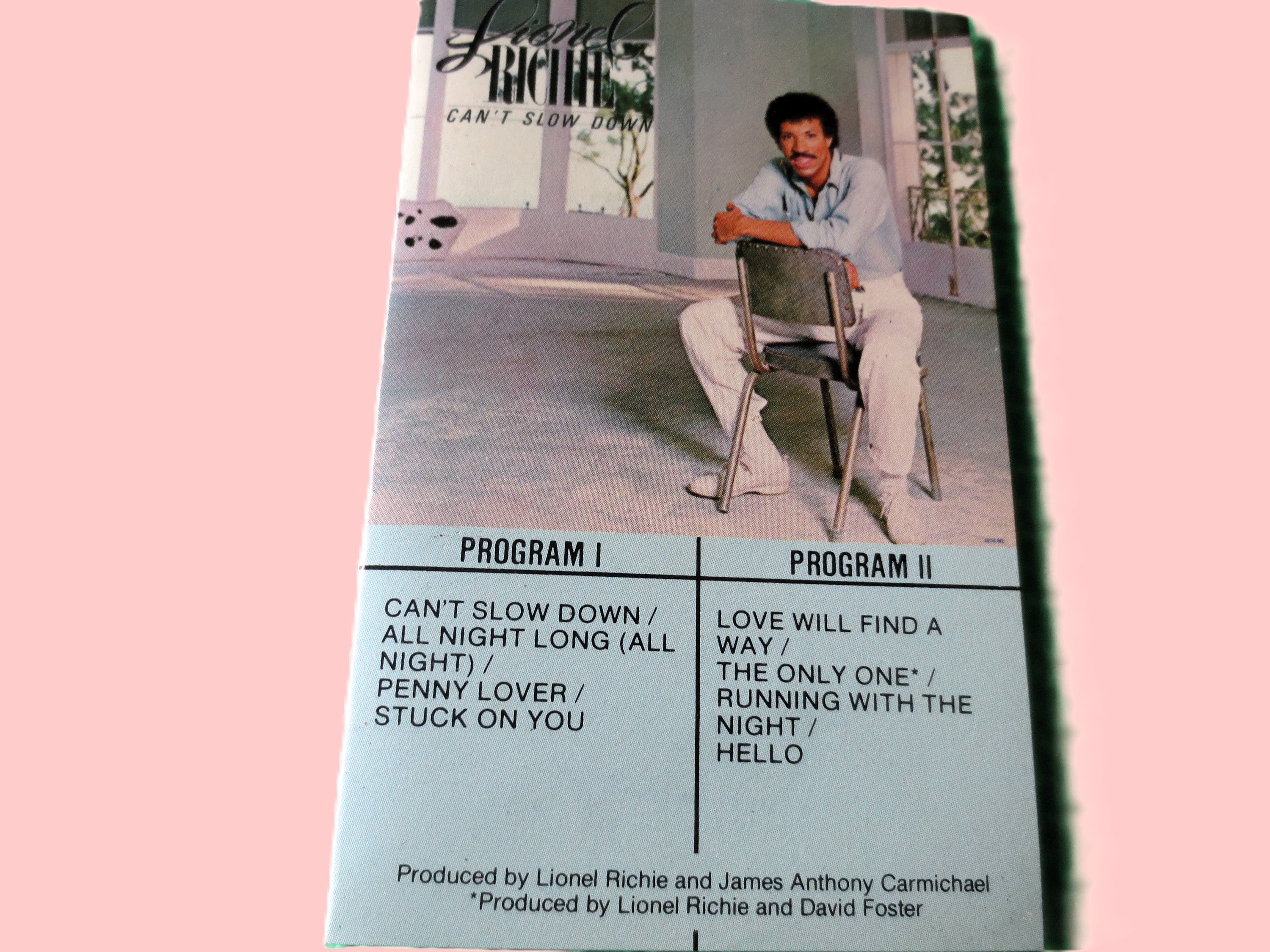 Lionel Richie – Can't Slow Down (1983) Cassette