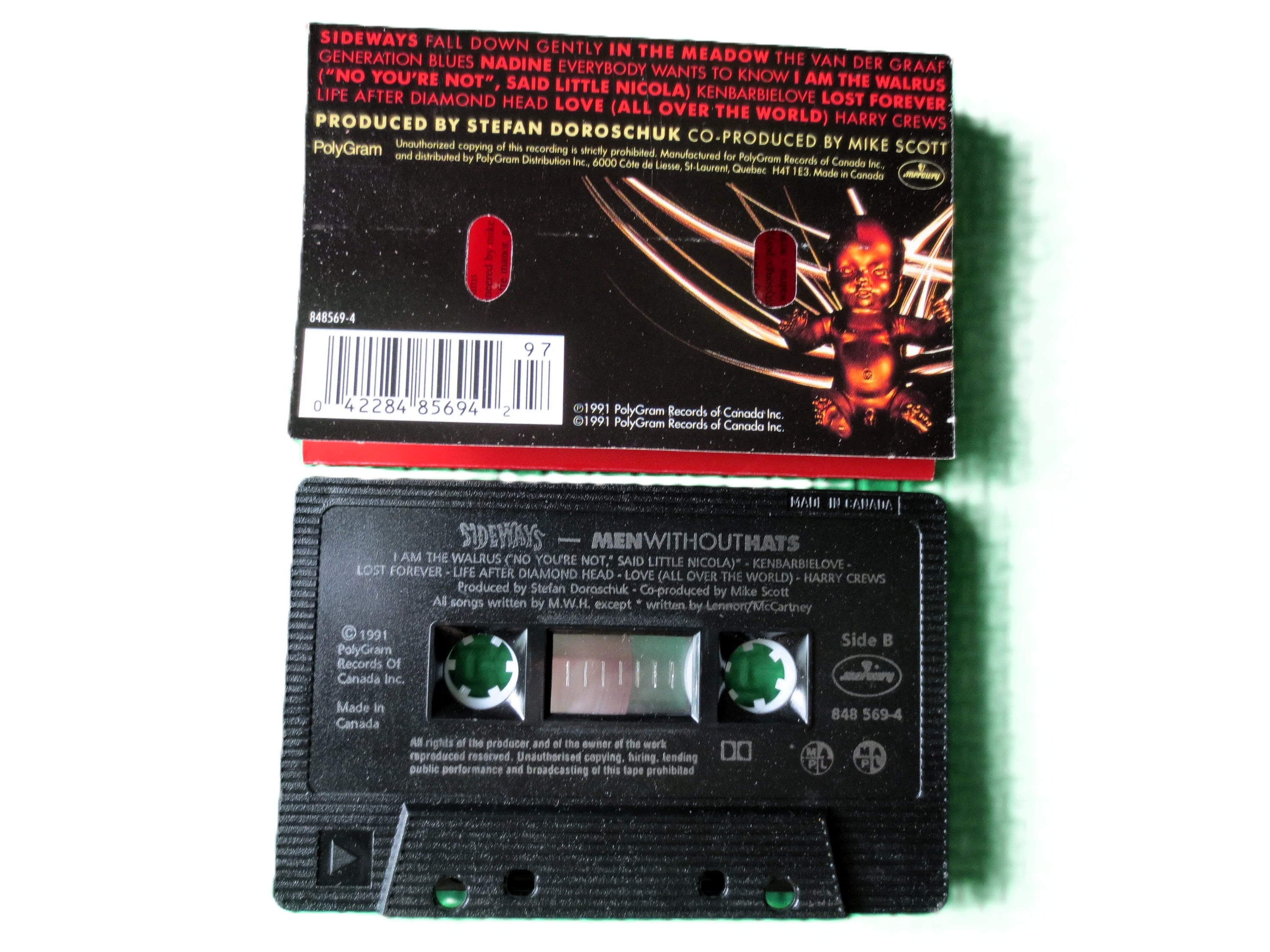 Men Without Hats – Sideways (1991) Cassette