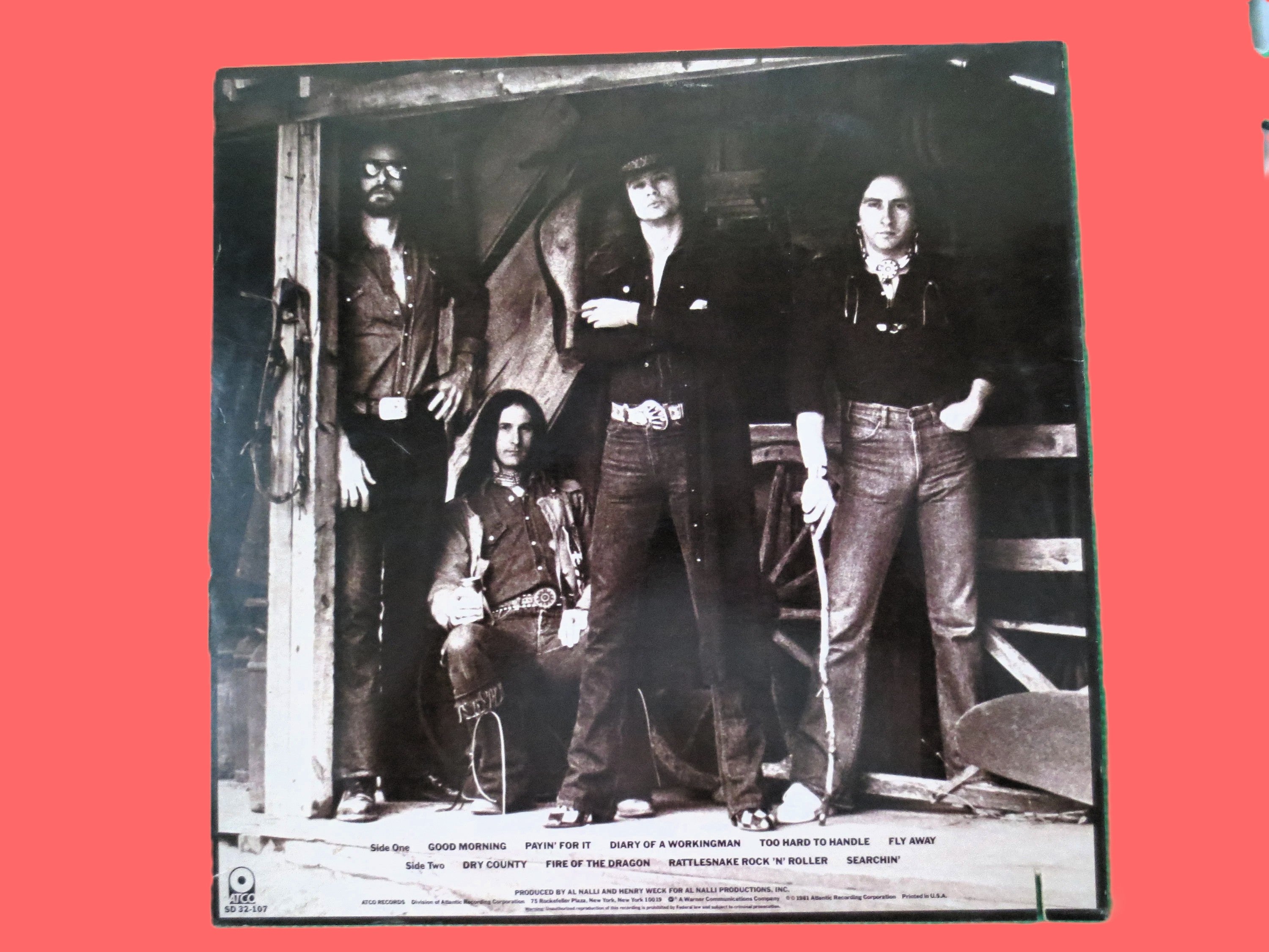 Blackfoot – Marauder (1981) Vinyl LP