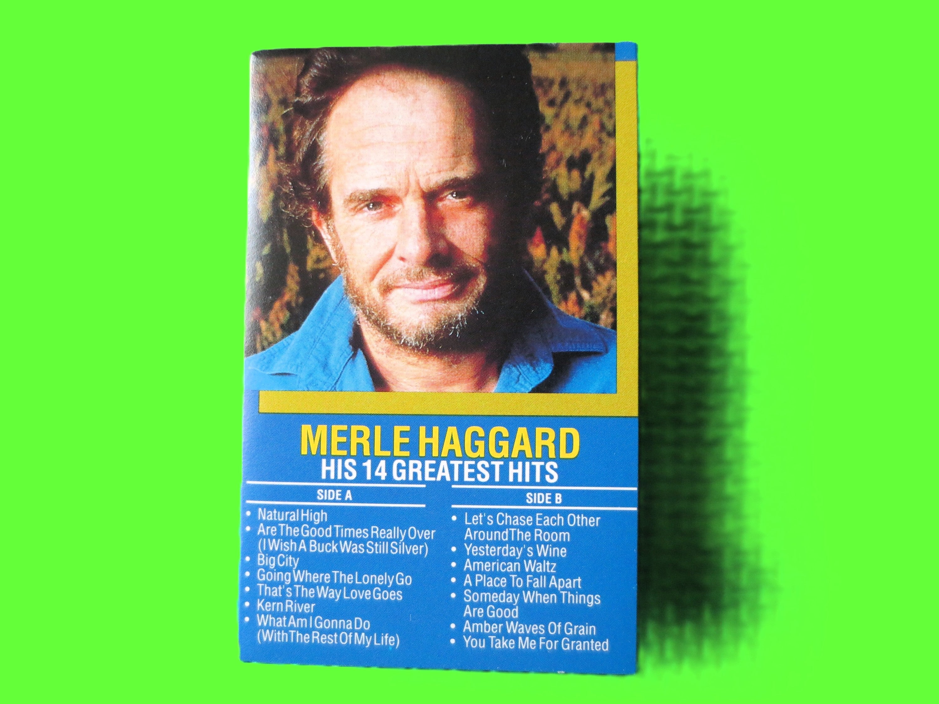 Merle Haggard – His 14 Greatest Hits (1987) Cassette