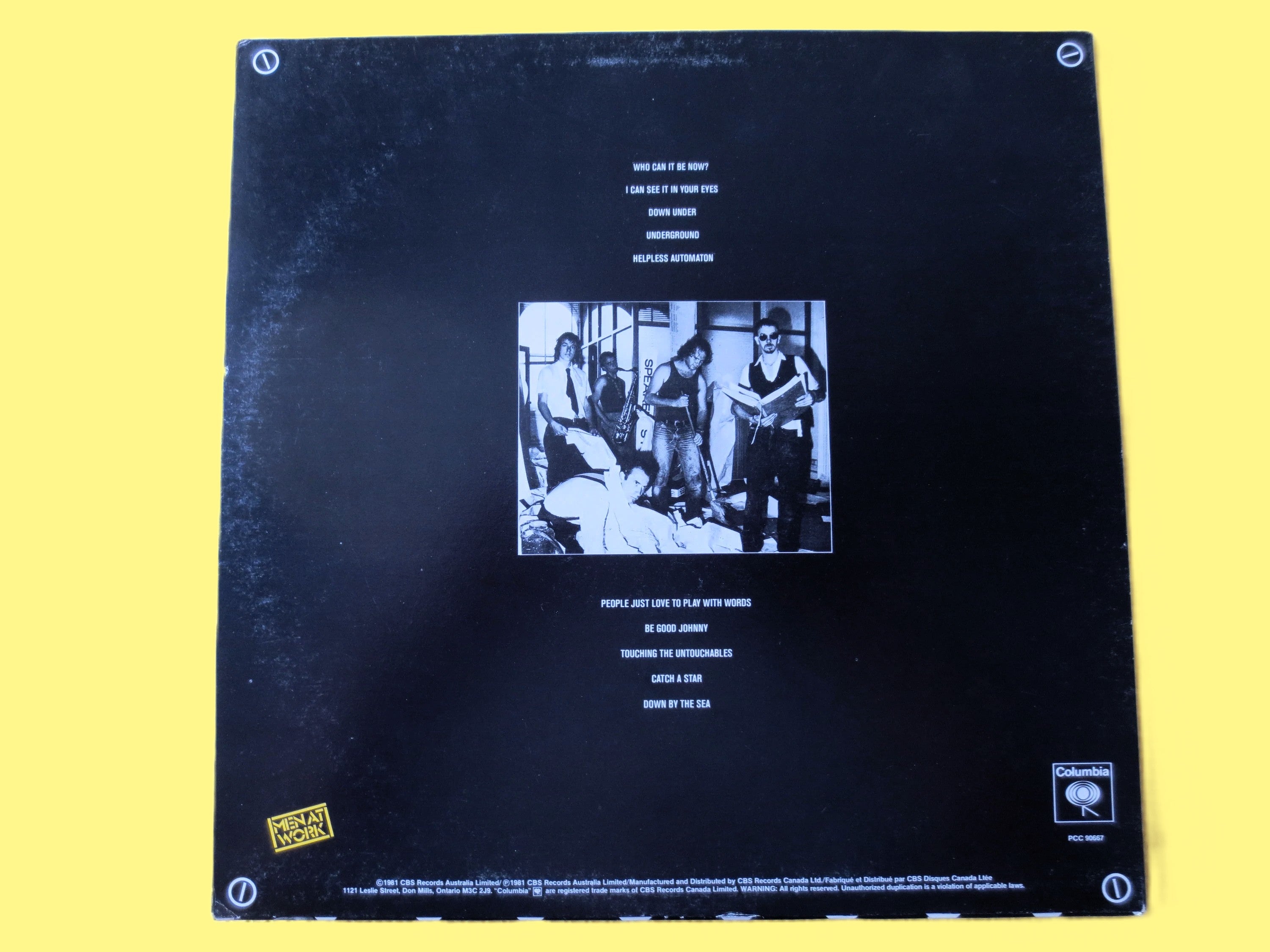 Men at Work – Business as Usual (1981) Vinyl LP