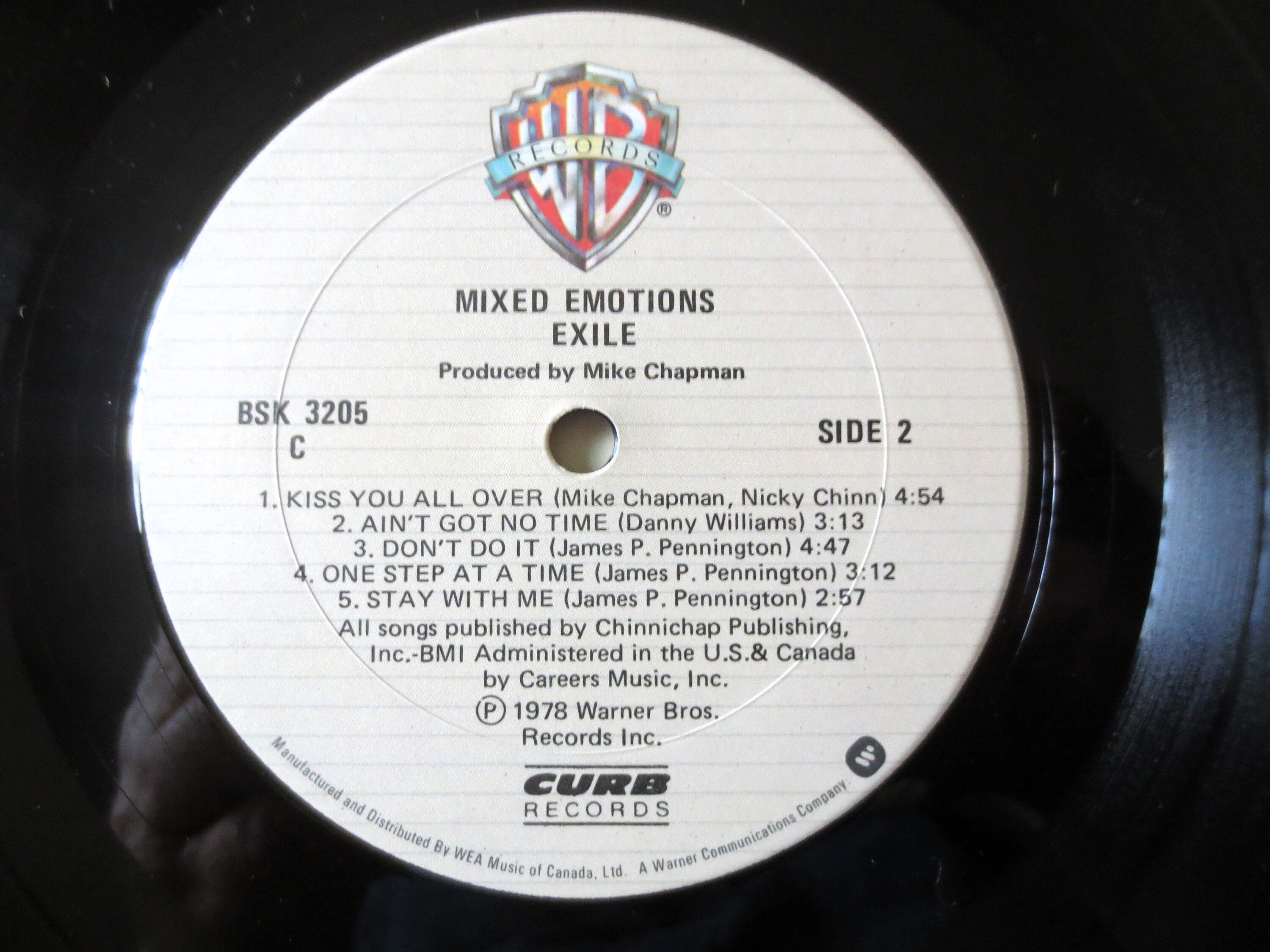 Exile – Mixed Emotions (1978) Vinyl LP