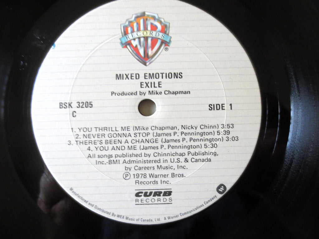 Exile – Mixed Emotions (1978) Vinyl LP