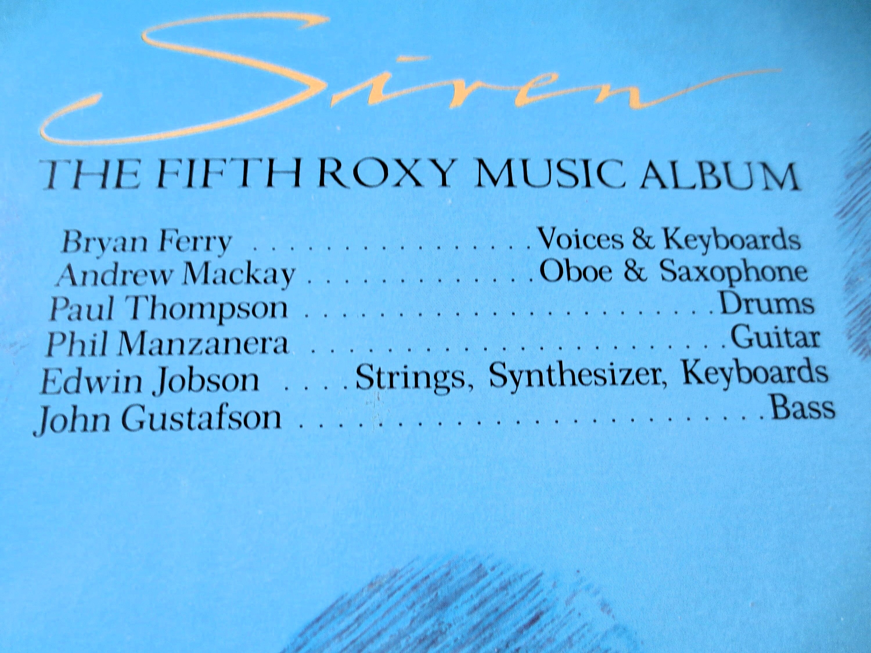 Roxy Music – Siren (1975) Vinyl LP
