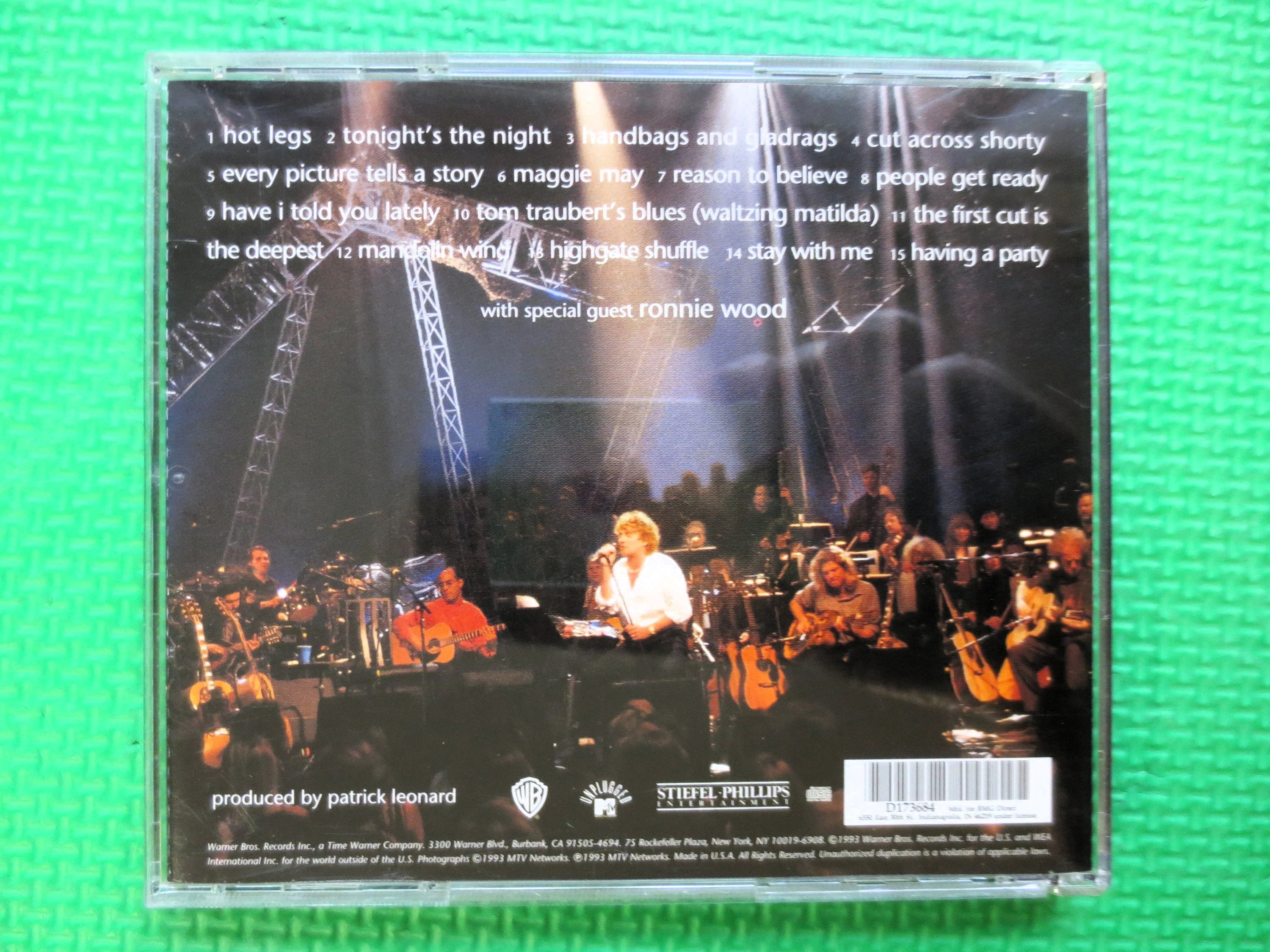 Rod Stewart – Unplugged… and Seated (1993) CD