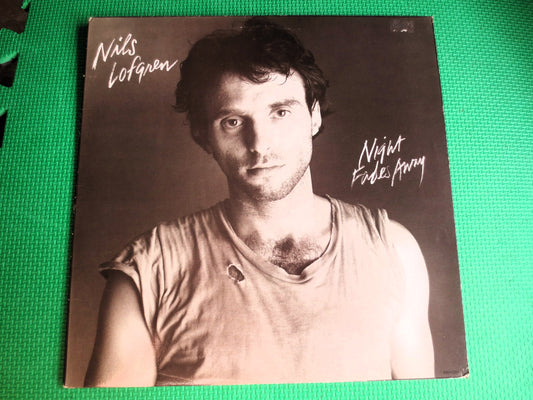 NILS LOFGREN, NIGHT Fades Away, Nils Lofgren Album, Nils Lofgren Record, Nils Lofgren Lp, Vintage Vinyl, Vintage Records, Lps, 1981 Records