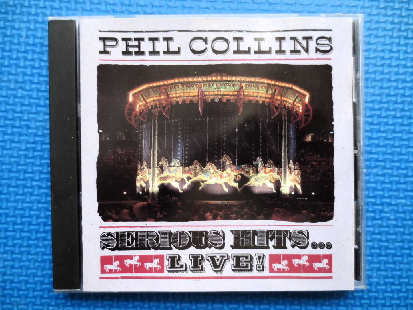 PHIL COLLINS, SERIOUS Hits, Live Cd, Phil Collins Cd, Phil Collins Music, Rock Music Cd, Pop Cd, Rock Cd, Cd, 1990 Compact Disc