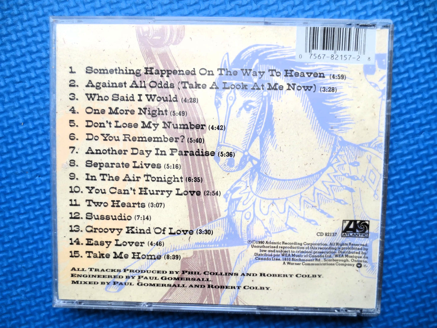 PHIL COLLINS, SERIOUS Hits, Live Cd, Phil Collins Cd, Phil Collins Music, Rock Music Cd, Pop Cd, Rock Cd, Cd, 1990 Compact Disc
