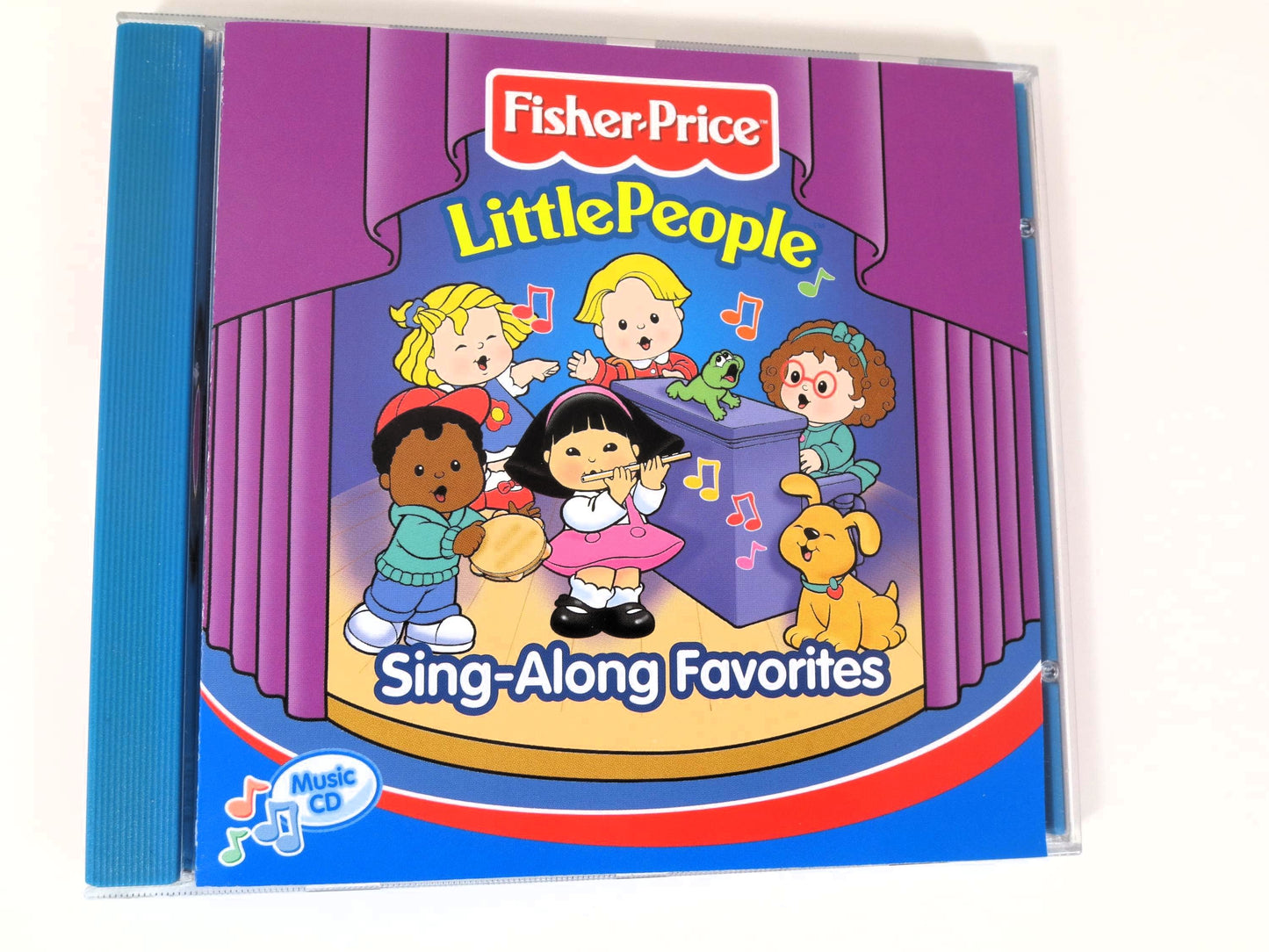 SING-ALONG FAVORITES, Little People Cd, Fisher-Price, Sing Along Cd, Childrens Cd, Cd, Kids Music, Vintage Cds, Kids Song, 2002 Compact Disc