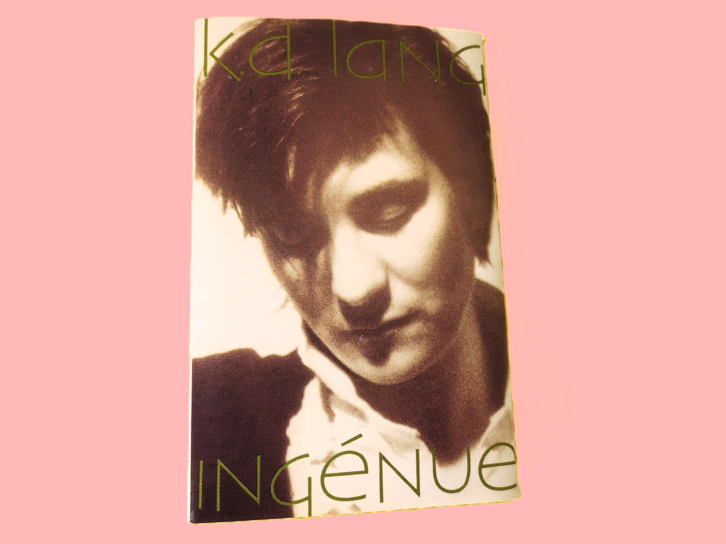 k.d. lang, "Ingenue", 1985 Cassette Tape, Vintage Cassette