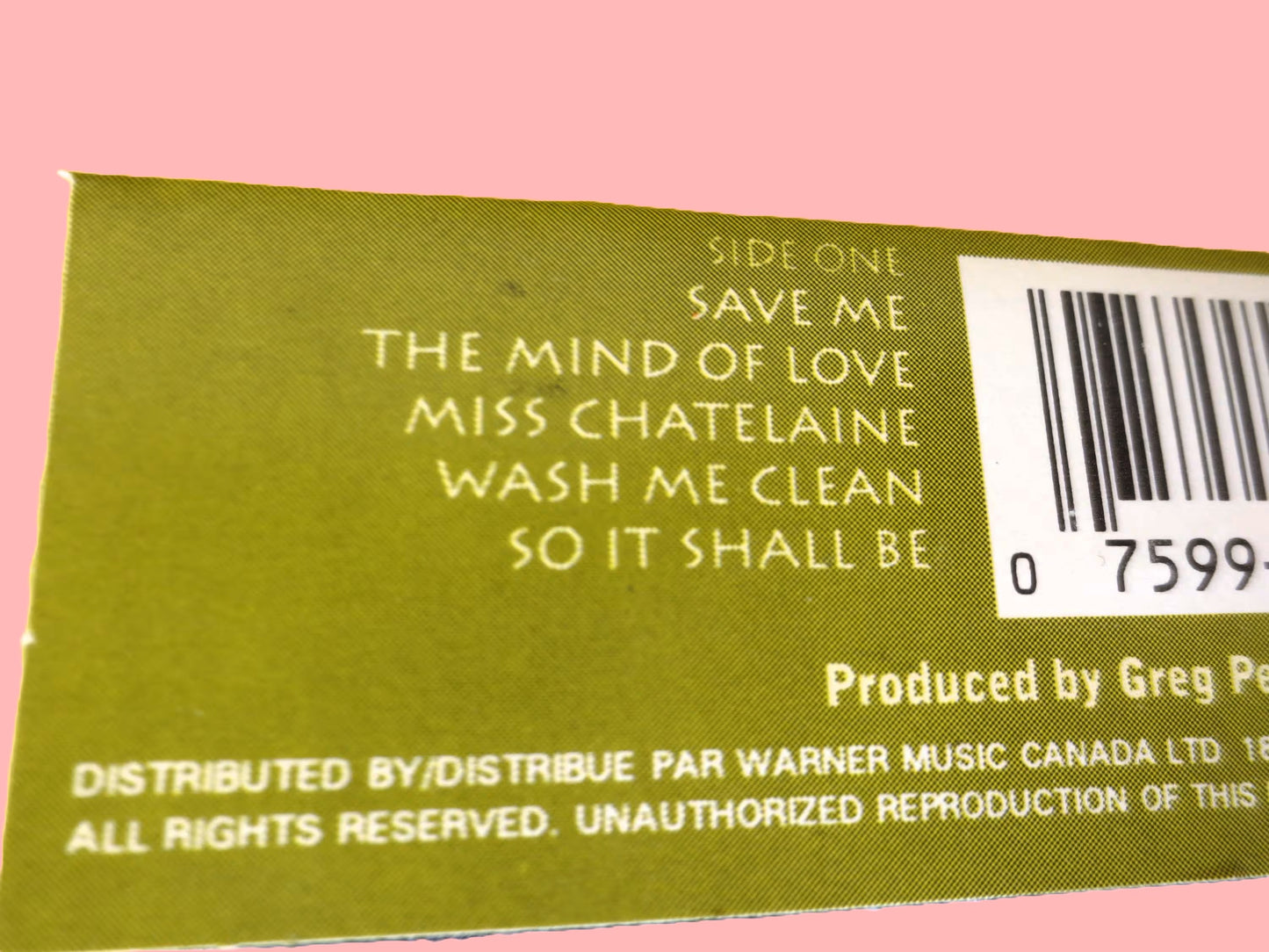 k.d. lang, "Ingenue", 1985 Cassette Tape, Vintage Cassette