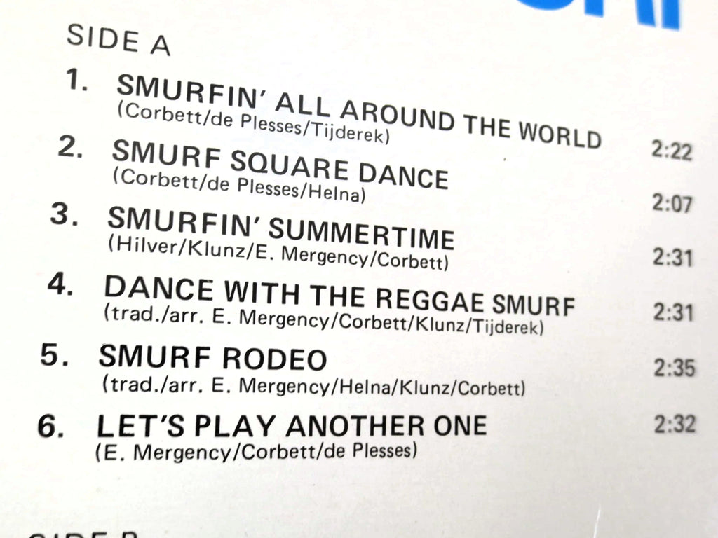 The Smurfs – Best of Friends (1982) Vinyl LP