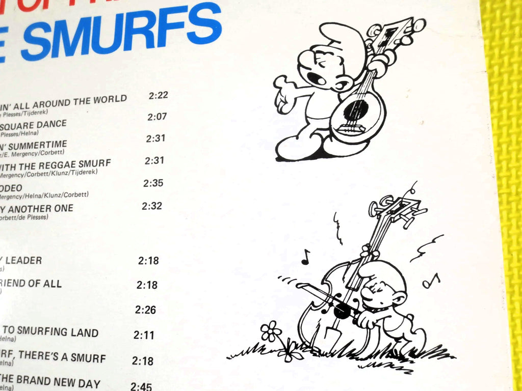 The Smurfs – Best of Friends (1982) Vinyl LP