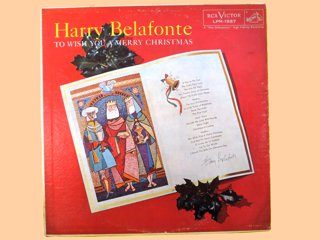 Harry Belafonte – To Wish You a Merry Christmas (1958) Vinyl LP