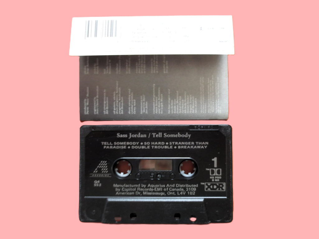 Sass Jordan – Tell Somebody (1988) Cassette