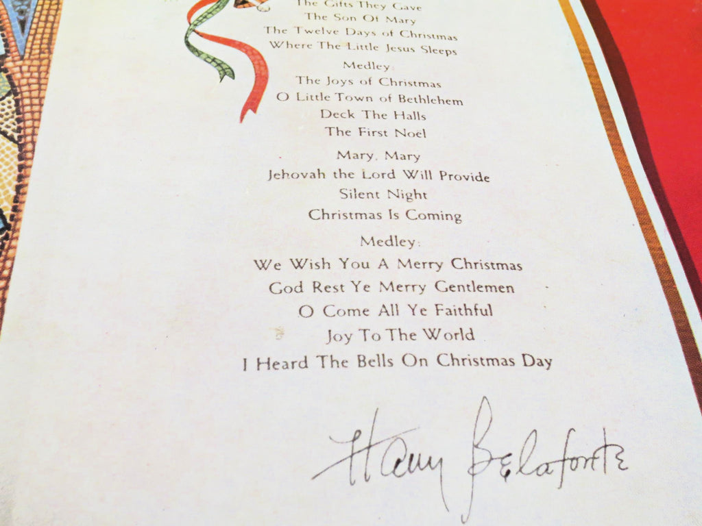 Harry Belafonte – To Wish You a Merry Christmas (1958) Vinyl LP
