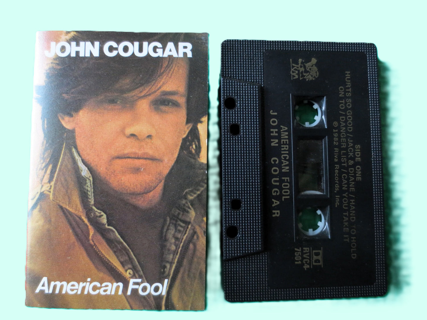 JOHN COUGAR, American FOOL, 1982 Cassette Tape, Vintage Cassette