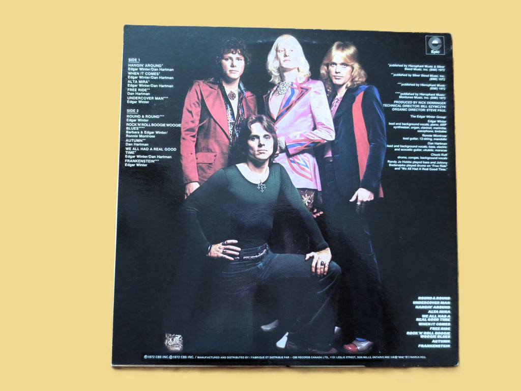 Edgar Winter Group – They Only Come Out at Night (1972) Vinyl LP
