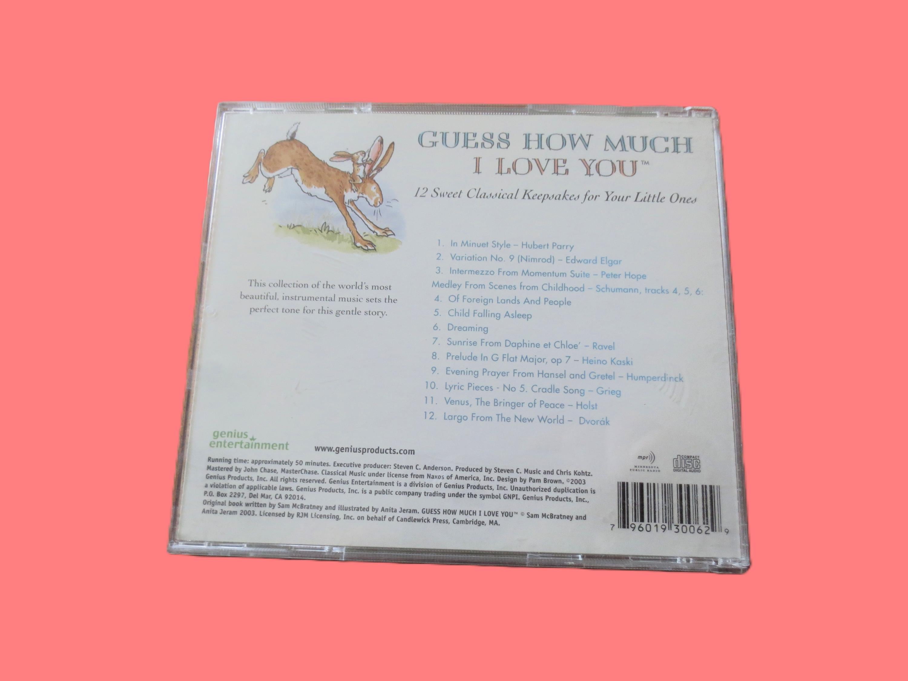 GUESS How Much I LOVE YOU, Classical Keepsakes, Vintage Children's Cd, 2003 Compact Disc