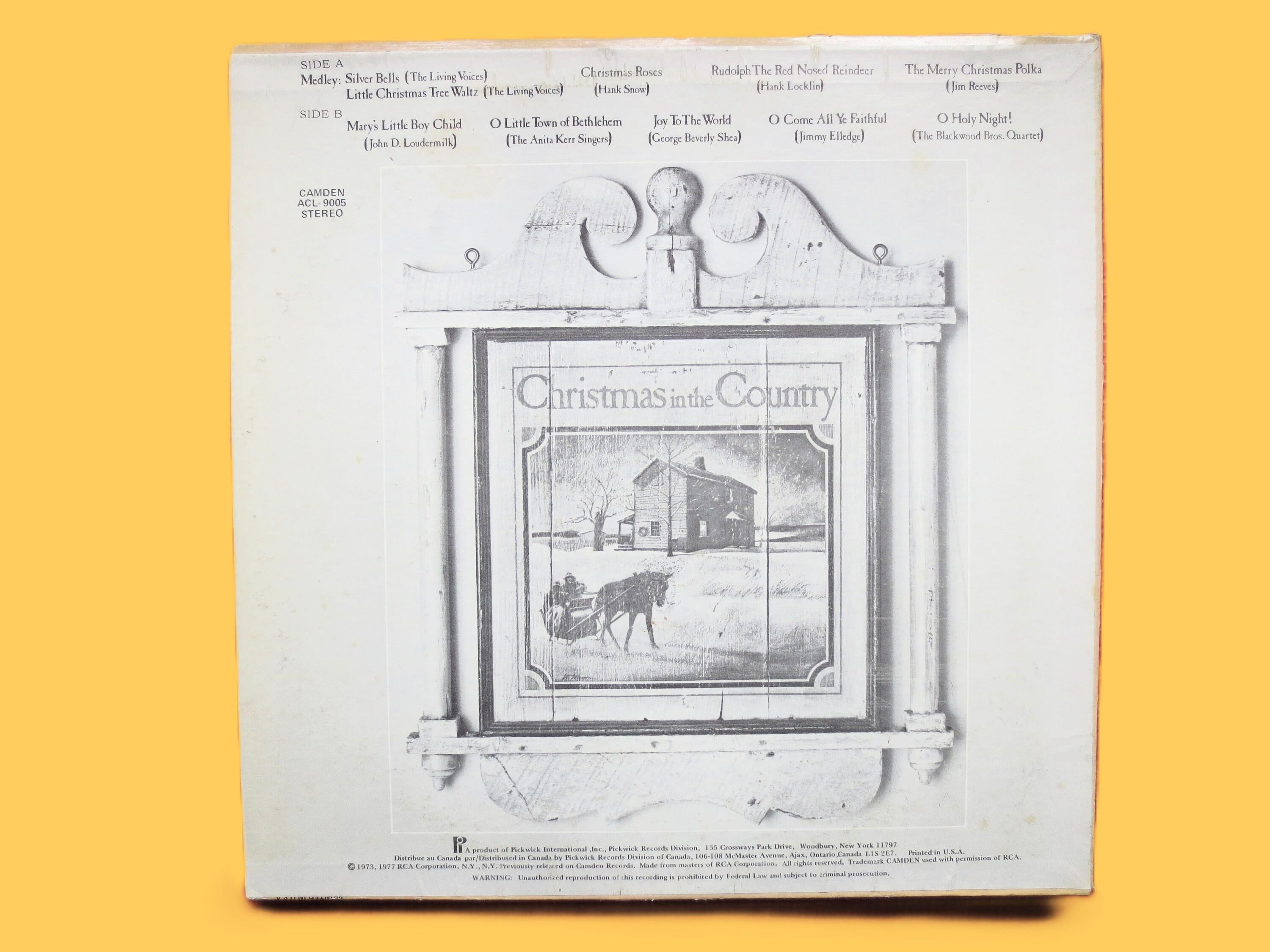 Christmas in the Country (1977) Vinyl LP