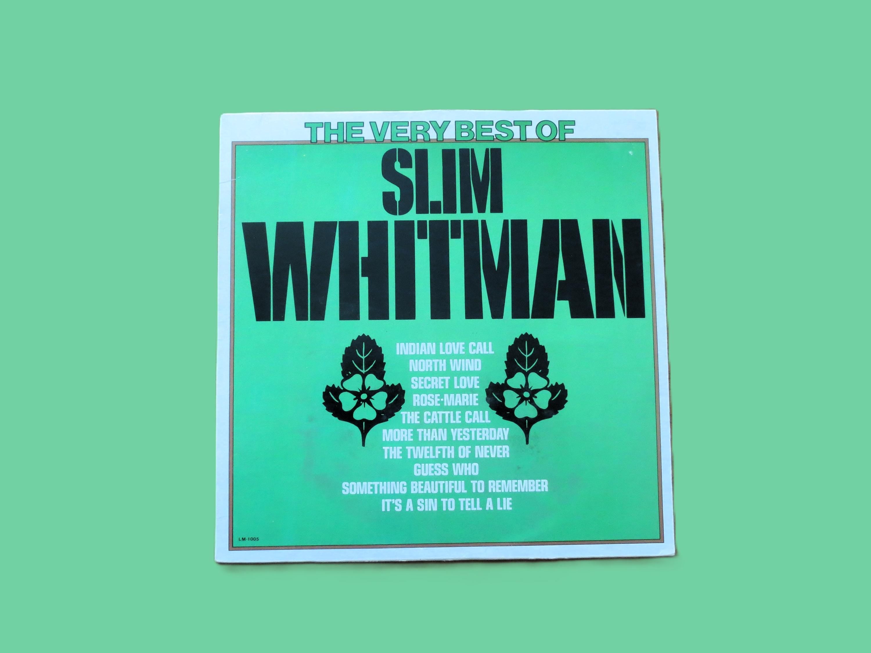 SLIM WHITMAN, The Very Best, Vintage Album, 1980 Record, Vinyl Lp
