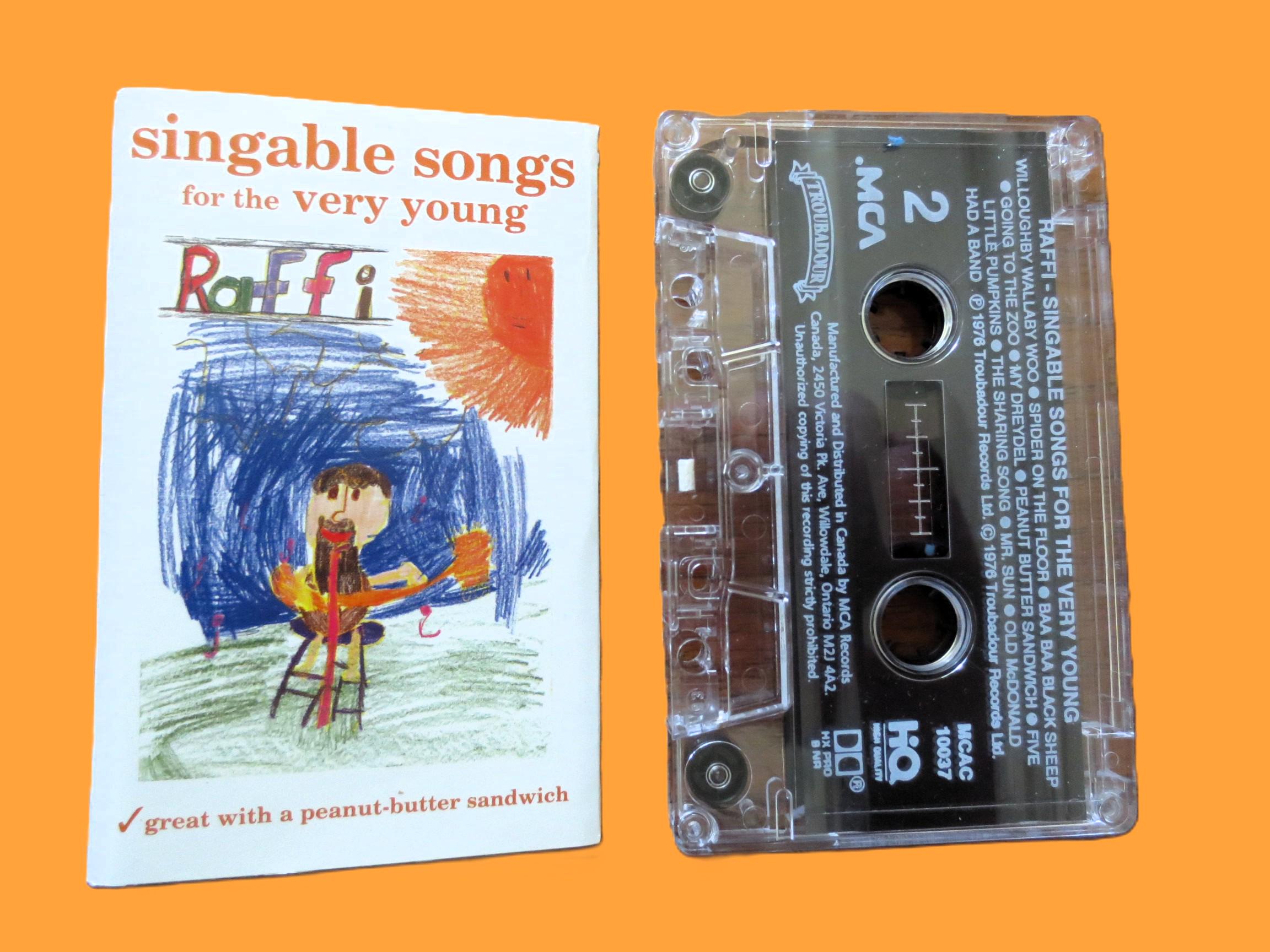 Raffi, Singable Songs, 1976 Cassette