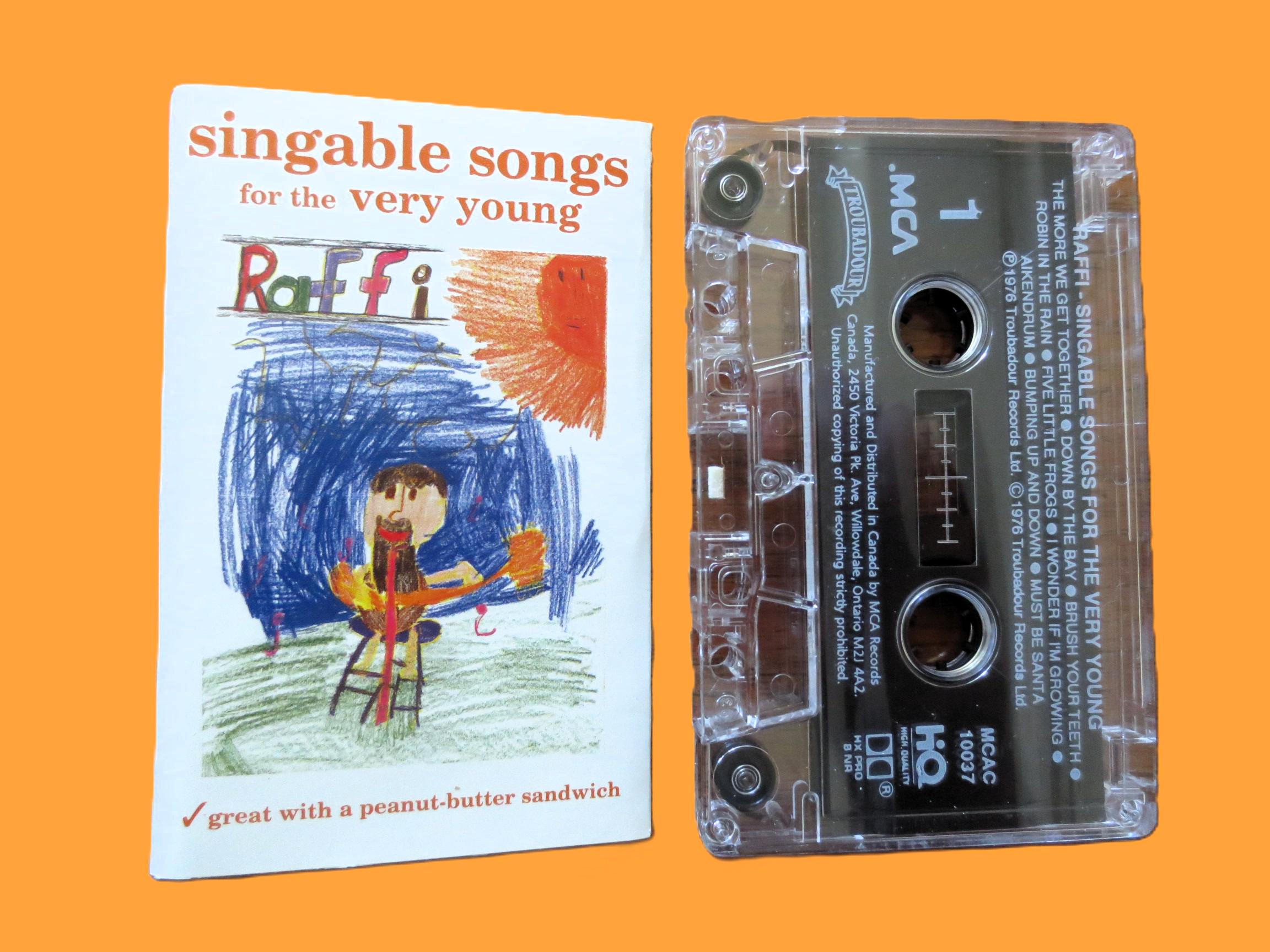 Raffi, Singable Songs, 1976 Cassette