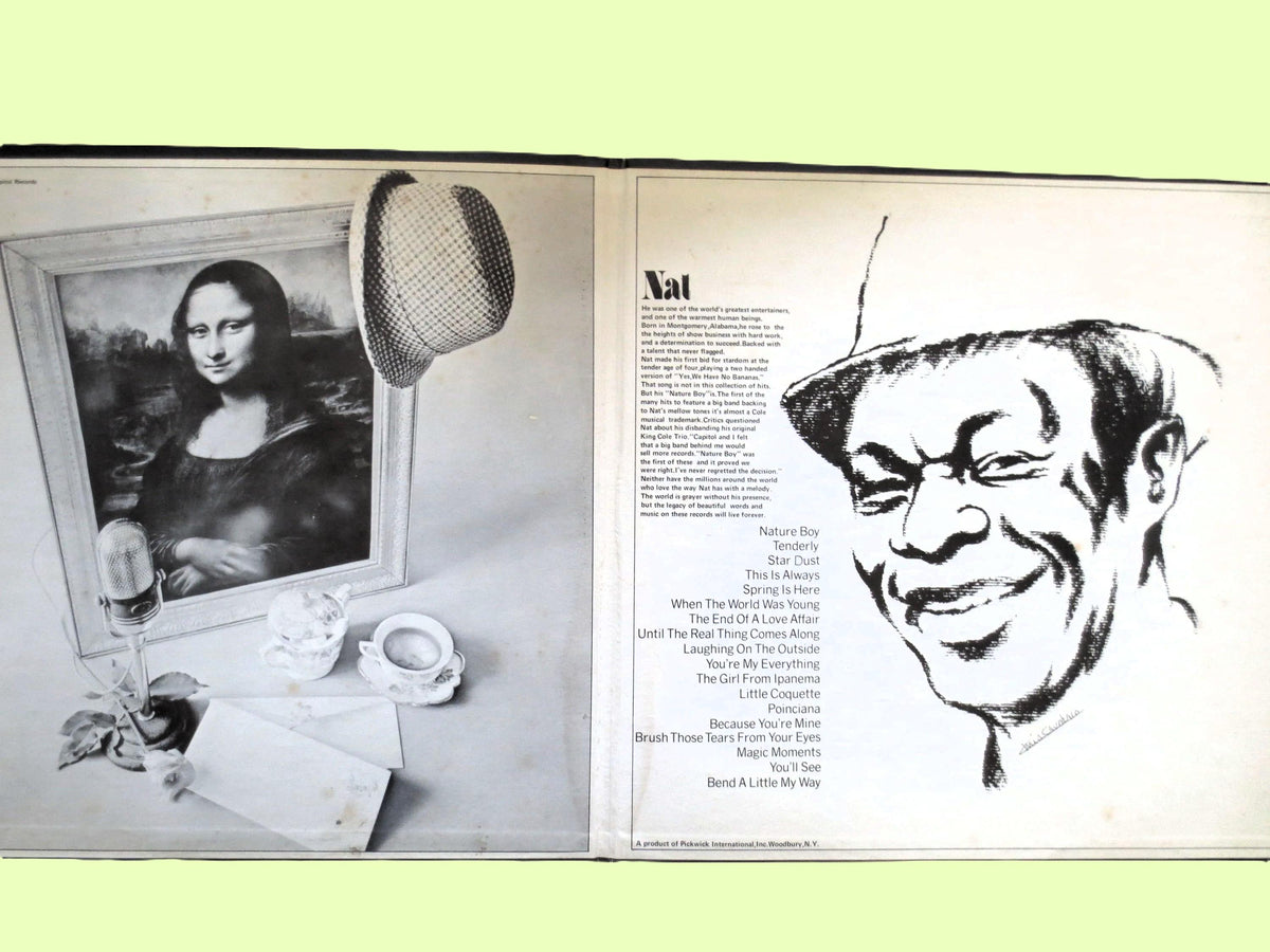 Nat King Cole - Nature Boy - 1965 Vintage Vinyl Album