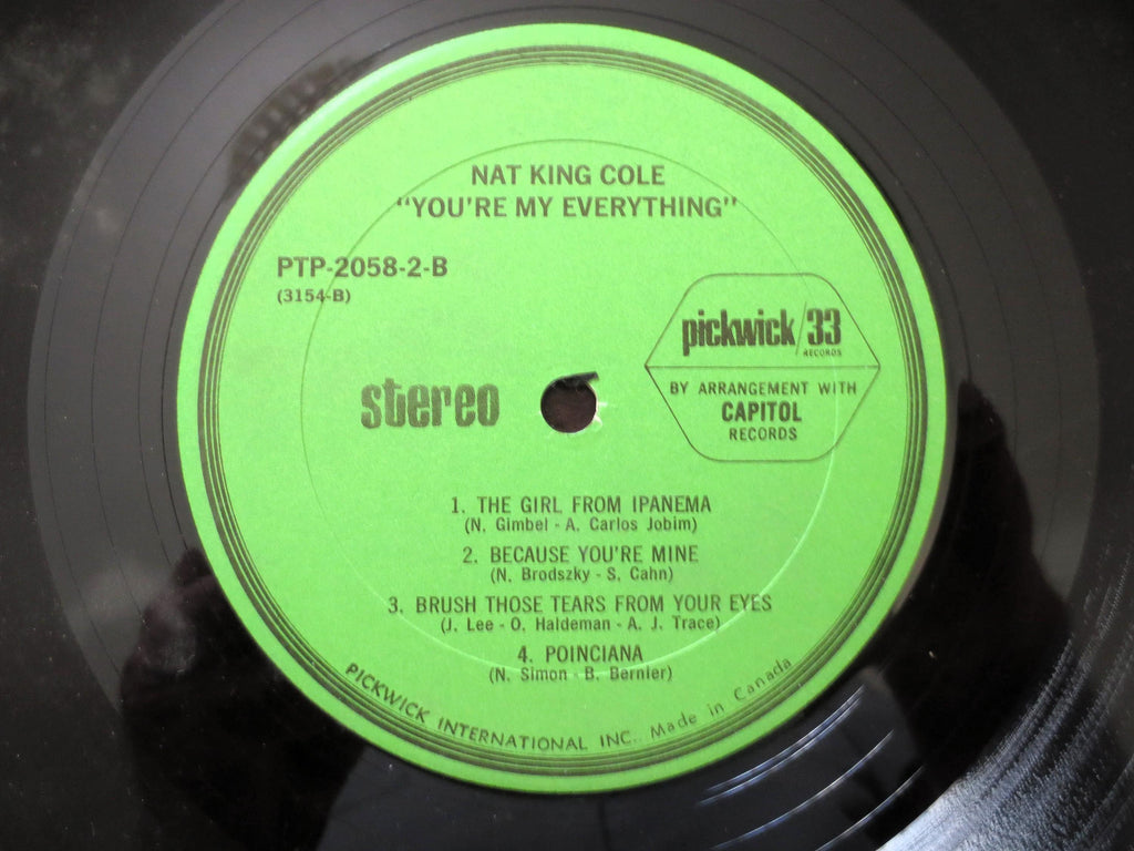 Nat King Cole - Nature Boy - 1965 Vintage Vinyl Album