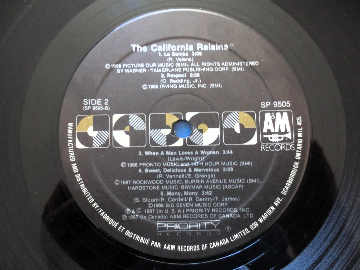 California Raisins Vintage Soul Album: Sing the Hit Songs (1987)