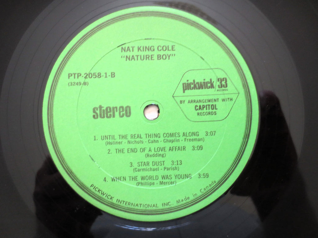 Nat King Cole - Nature Boy - 1965 Vintage Vinyl Album