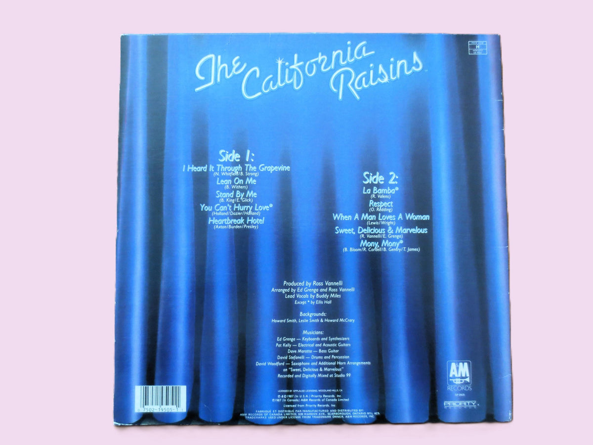California Raisins Vintage Soul Album: Sing the Hit Songs (1987)