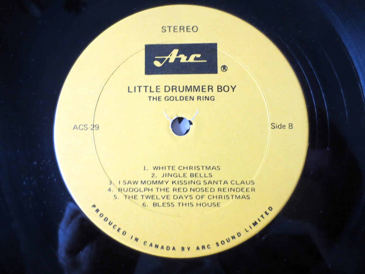 The Little Drummer Boy Christmas LP - 1967 Vintage Record