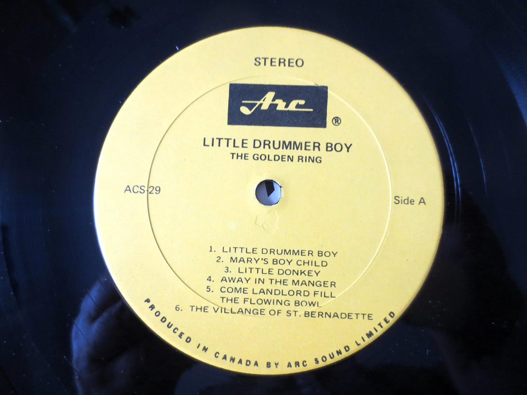 The Little Drummer Boy Christmas LP - 1967 Vintage Record