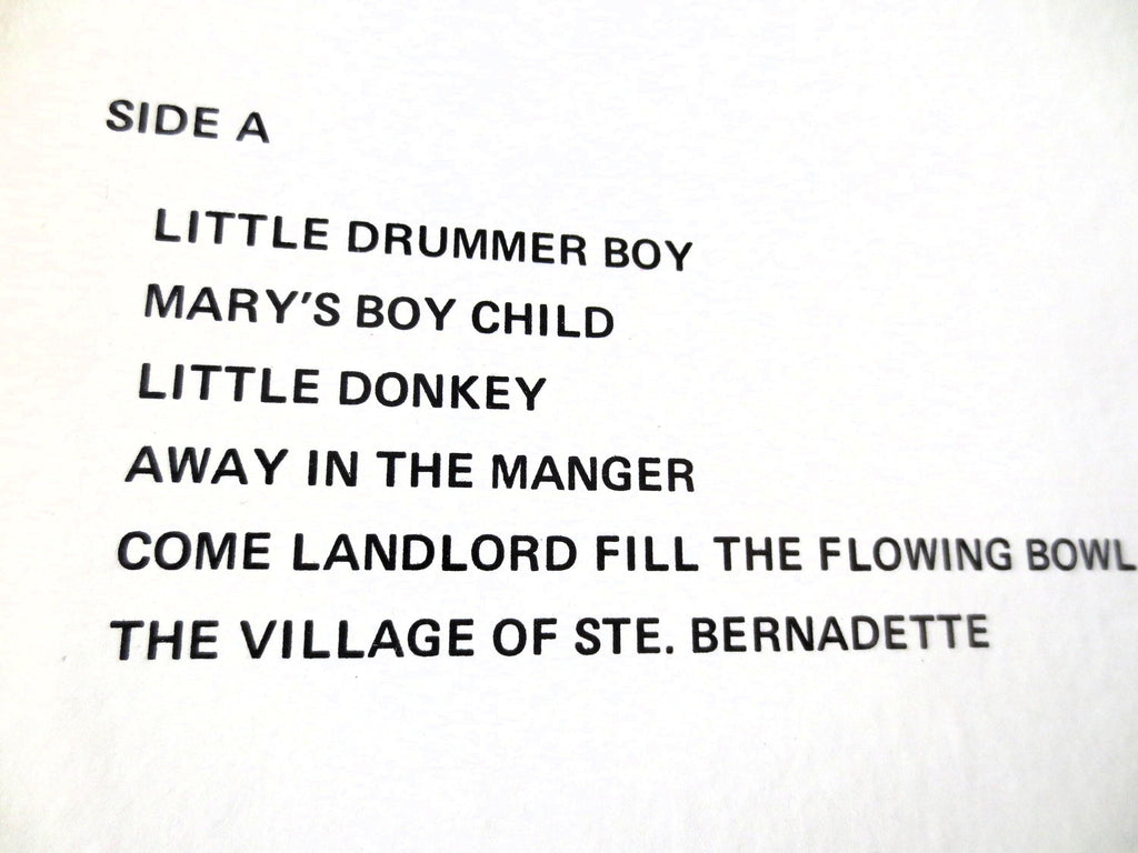 The Little Drummer Boy Christmas LP - 1967 Vintage Record